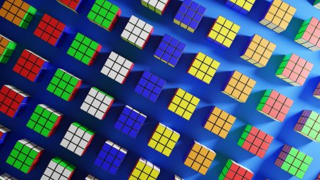 Кубик рубика обои