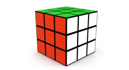 Кубик рубика d модель
