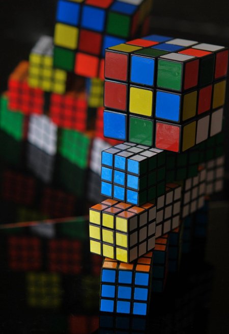 Кубик-рубика на мини