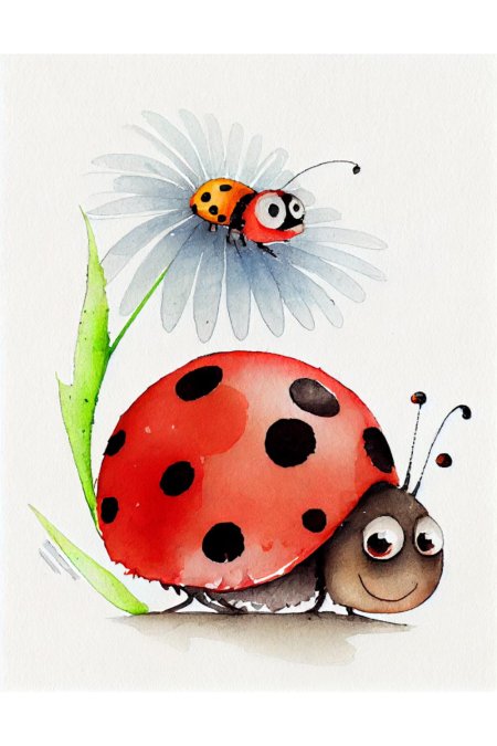 Божья коровка для детского сада