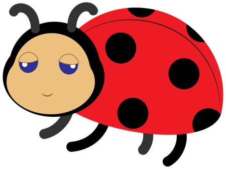 Клипарт божья коровка