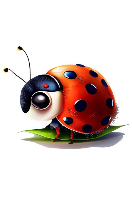 Божья коровка веселая