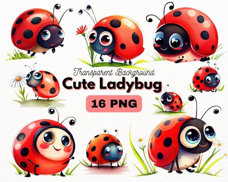 Ladybug cartoon
