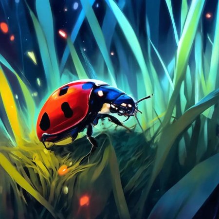 Божья коровка насекомое