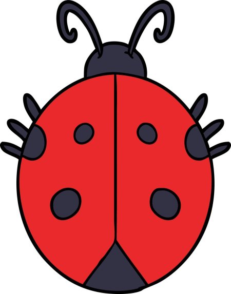 Божья коровка для детей