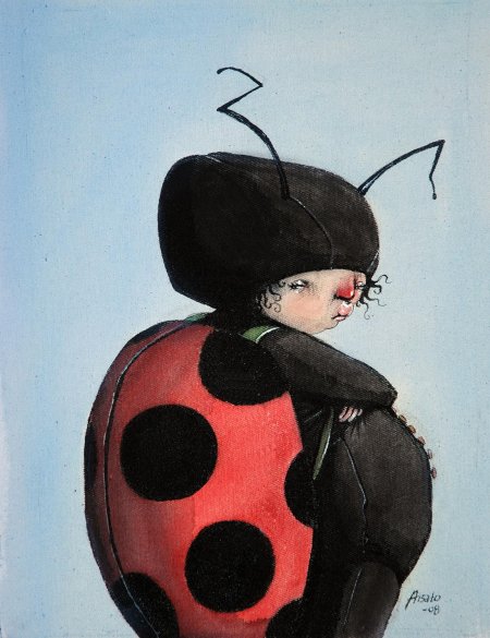 Божья коровка мила