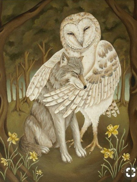 Крылатый волк семаргл