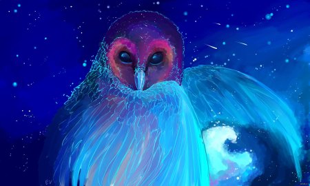 Сипуха арт фэнтези