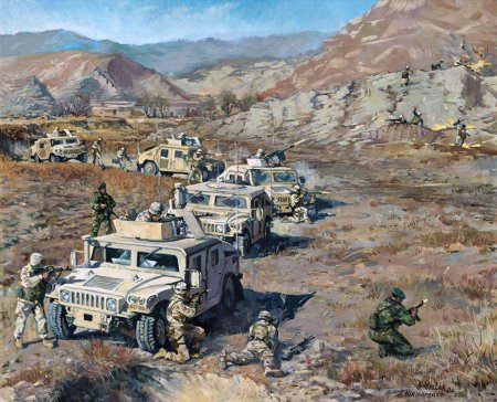 Живопись война афганистана