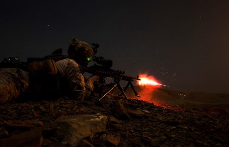 Солдат ночью