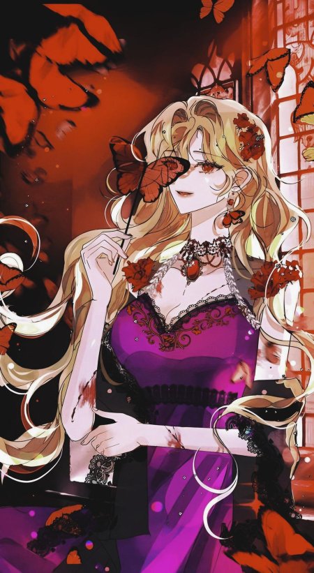 Красивая аниме девушка