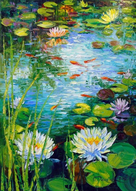 Алессандро форнеро художник кувшинки