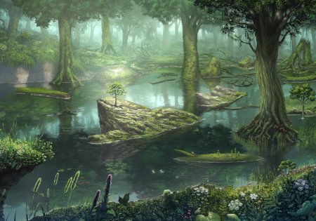 Болота фэнтези