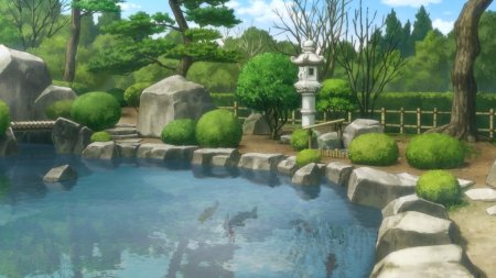 Сад камней аниме