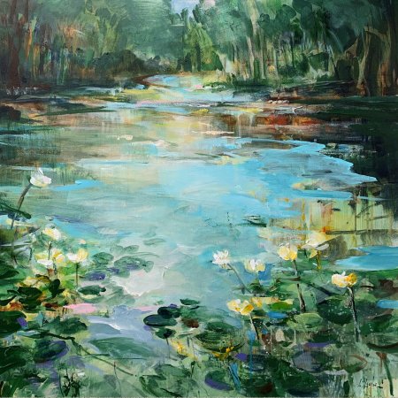 Алессандро форнеро художник кувшинки