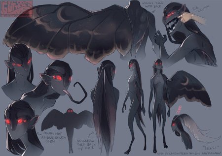 Монстры концепт арт