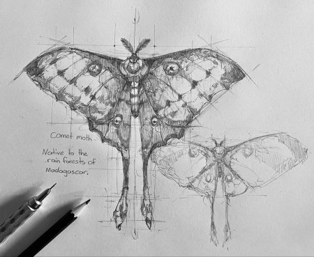 Мотылек тату