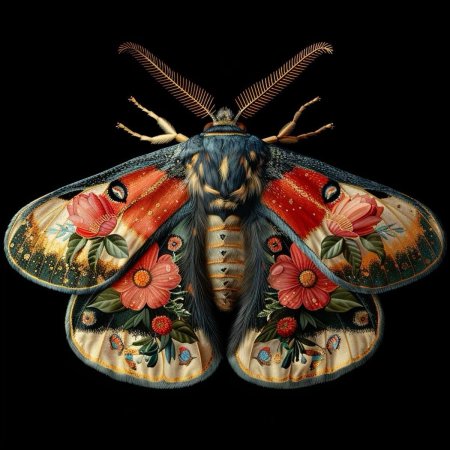 Императорский мотылек бабочка