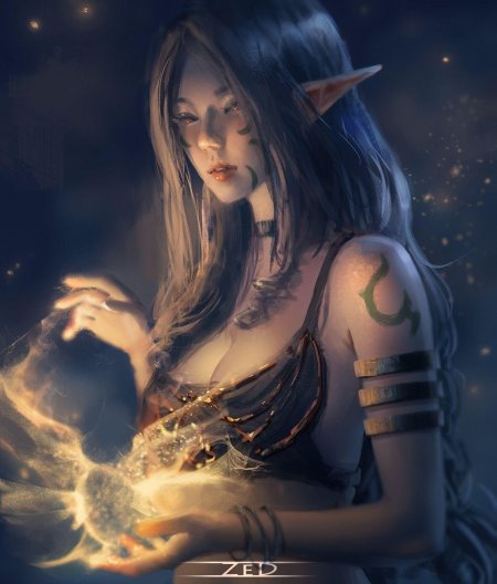 Эльфийка пандора сага