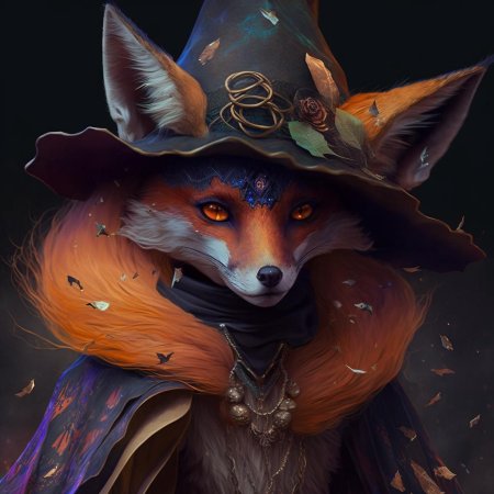 Лис хэллоуин