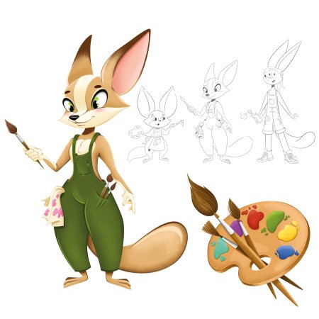 Рисунки зверополис