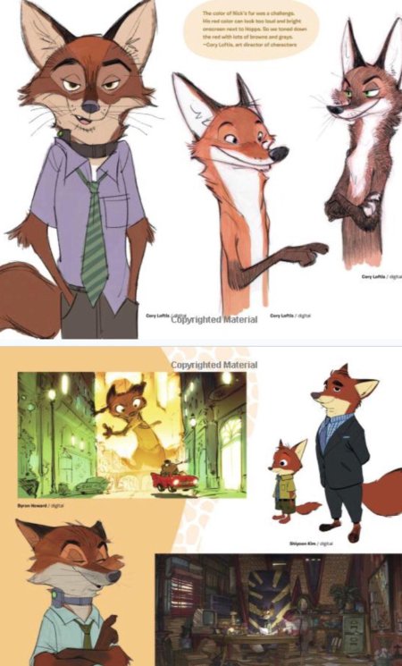 Зоотопия концепт арт