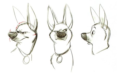 Собака скетч