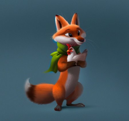 Персонаж лиса