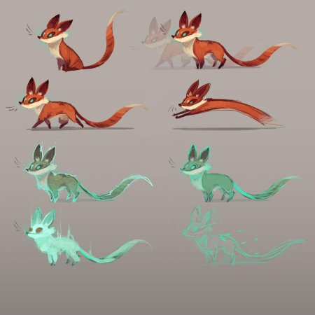 Лиса референс