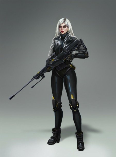 Цири киберпанк