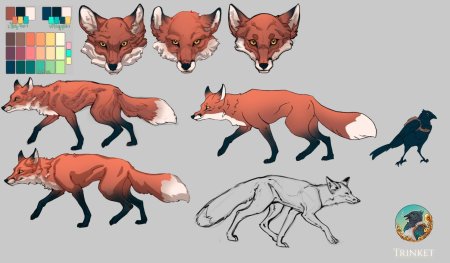 Лиса референс