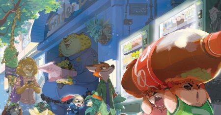 Зоотопия артбук