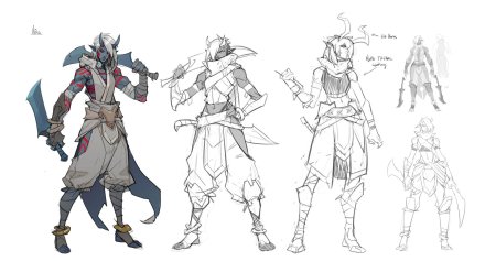 Эскиз персонажа