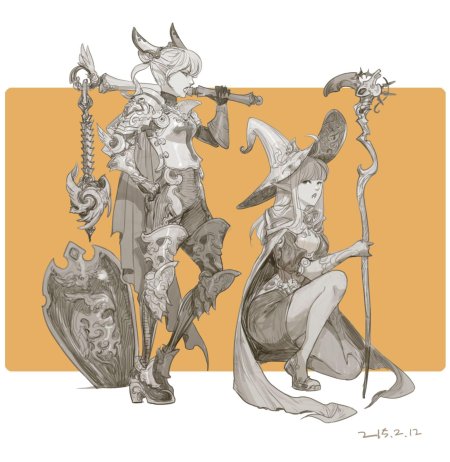 Воительница фэнтези