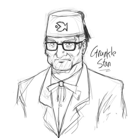 Дядя стэн из гравити фолз