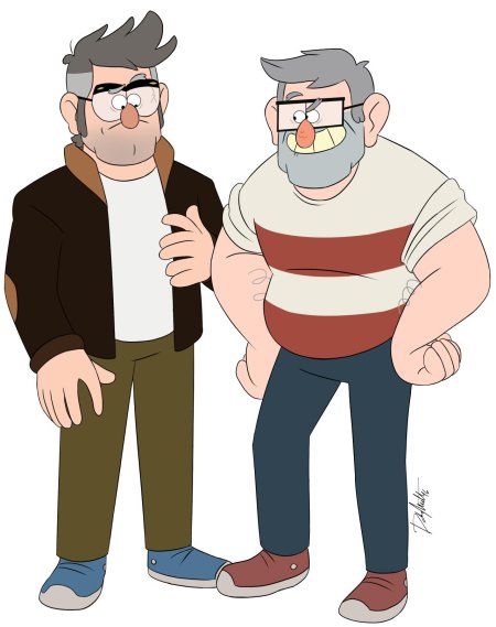 Гравити фолз стэнли и стэнфорд