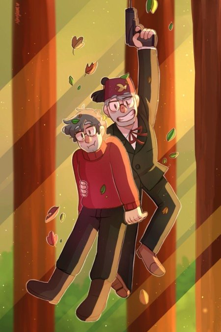 Гравити фолз стэнли и стэнфорд любовь