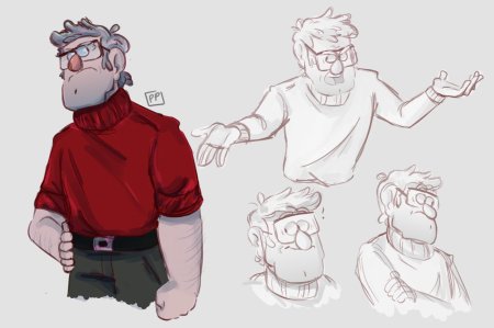 Гравити фолз стен и форд