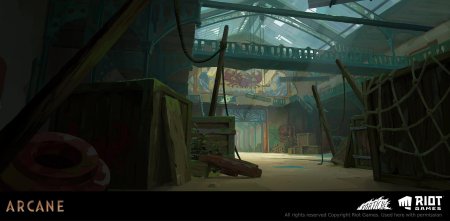 Аркейн концепт арты