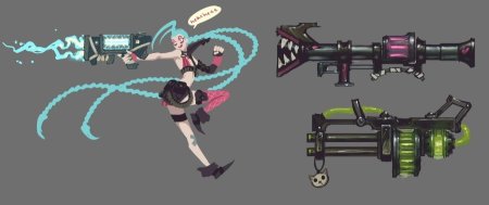 Оружие джинкс аркейн