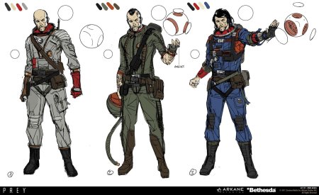 Prey концепт арты