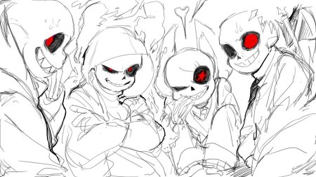 Хоррор фелл санс