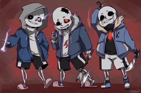 Dust sans and horror sans