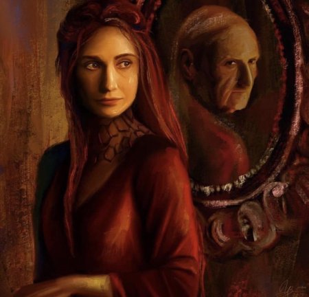 Мелисандра игра престолов арт