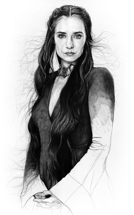 Мелисандра игра престолов арт