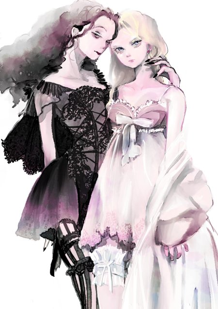 Беллатриса лестрейндж и нарцисса малфой арт