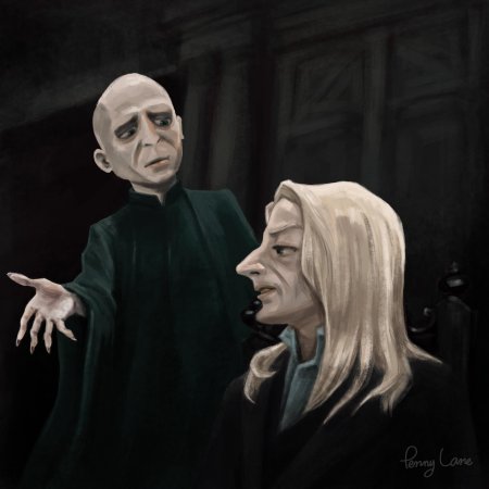 Северус снейп люциус малфой и волан де морт