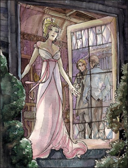 Нарцисса малфой арт в юности