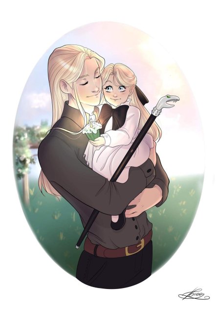 Гарри поттер люциус и нарцисса