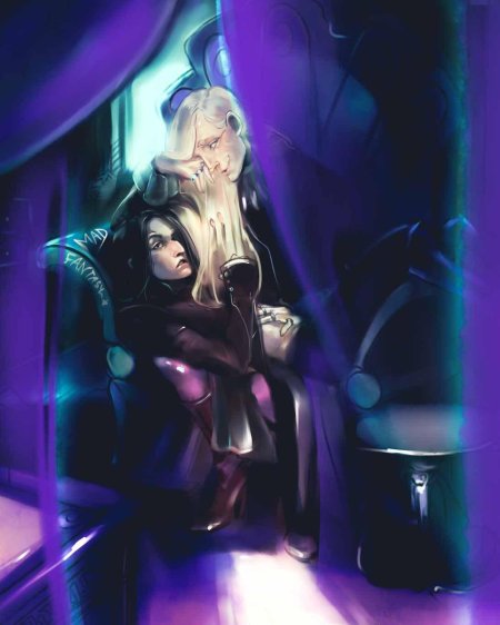 Гарри и люциус аниме